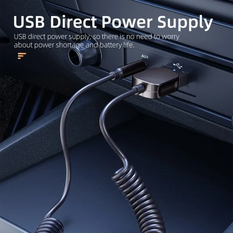 Essager Bluetooth Audio Receiver Dongle USB zu 3,5mm Buchse – Bild 2