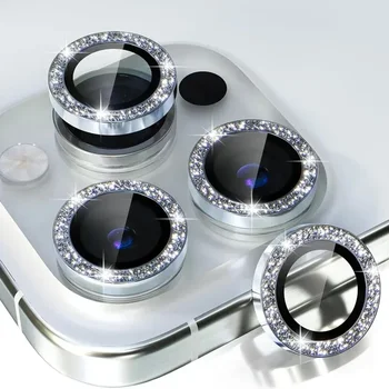 Kameraobjektivschutz für iPhone 17 Pro Max 17Air 17Pro 15 16 Pro Max Diamant Metall Schutzglas für iPhone 14