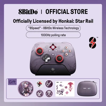 8BitDo Ultimate 2 Wireless Gaming Controller für PC und Android - Nacht ( lizenziert von Honkai: Star Rail)