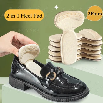 Fersenpolster für Schuhe zu groß Größe anpassen Schwamm Fersenschutz Aufkleber High Heels (6 Stück)