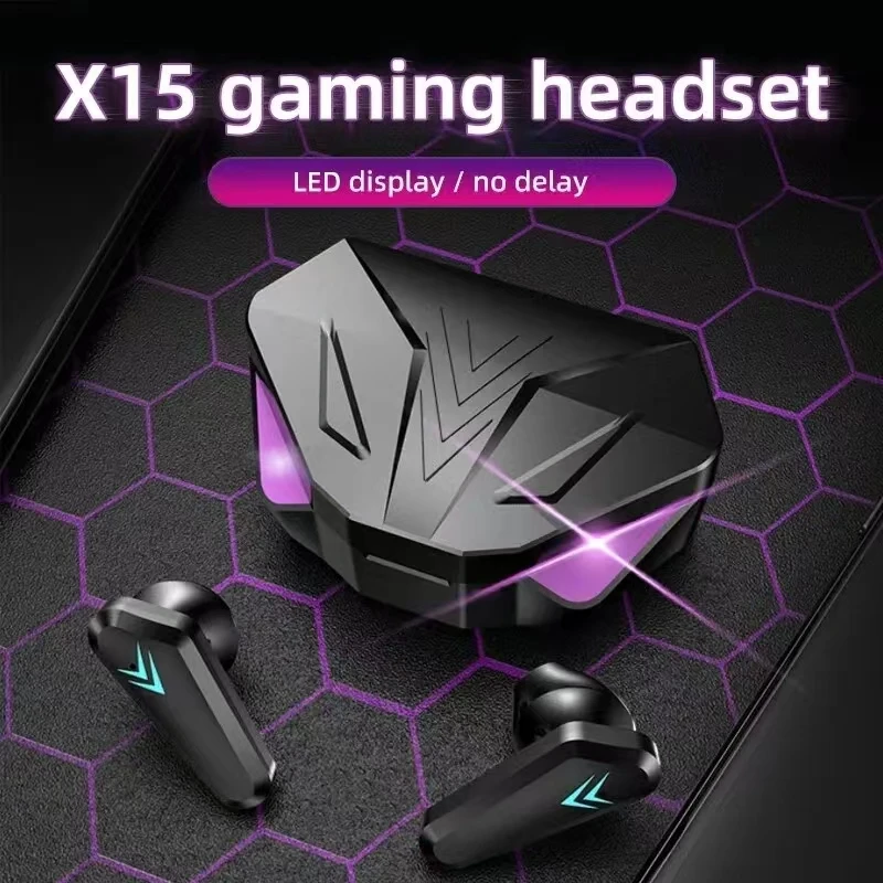 TWS Drahtloses Bluetooth-Headset, LED-Display, Gamer-Ohrhörer – Bild 3
