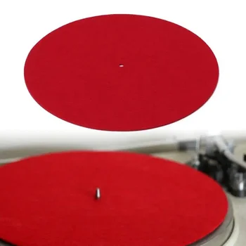 Filz Plattenspieler Platte Matte Slip Mat Audiophile 3mm Dicke Plattenspieler Matte Für LP Vinyl Schallplatte