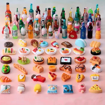 Mini-Essen, Getränke, 11,5 Zoll, 30 cm, BJD-Puppenspielzeug, Zubehör, Miniaturartikel, passend für 1:12
