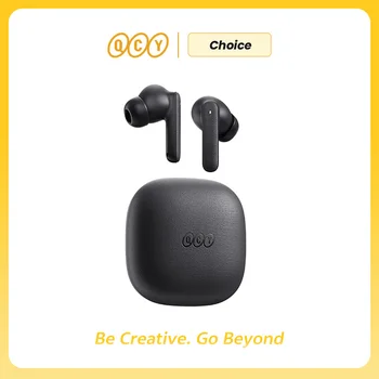 QCY Buds TWS Bluetooth 5.3 Drahtlose Kopfhörer 10 mm dynamischer Treiber AI Windgeräuschunterdrückung Ohrhörer