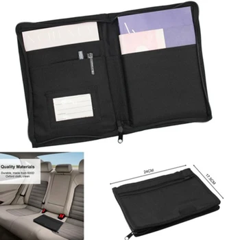 Auto Innen Liefert Oxford Tuch Auto Handschuh Box Organizer Lagerung Ordner Multi-tasche Tragbare Dokument