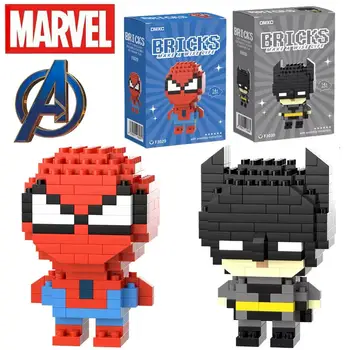 Marvel Spider-Man Baustein-Set, Deadpool & Venom, Iron Man Figur, Marvel Legends, Cartoon-Charakter-Modell