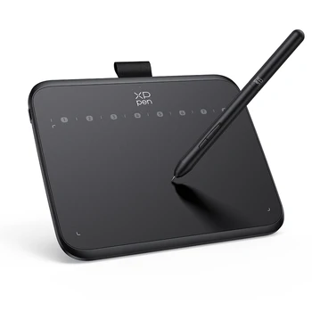 Xppen deco 640 grafik stift tablett 16384 druck niveau 60 ° neigung unterstützung 8 kürzel schlüssel für pc