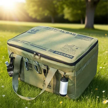 30-42L Taktische Camping Lagerung Tasche Isolierte Falten Box Wasserdichte Picknick Geschirr Feld Ausrüstung