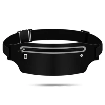 Lauf Gürtel Taille Tasche Sport Fanny Pack Frauen Männer Wasserdichte Gym Telefon Beutel Bananen Taschen