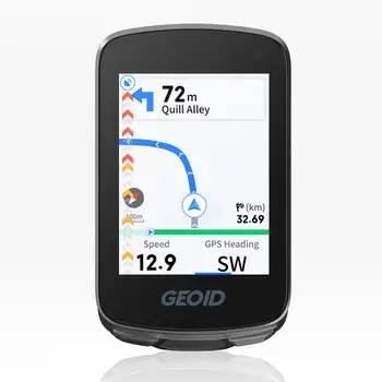 GEOID CC600 Bunter Bildschirm Drahtloser Fahrradcomputer GPS-Navigation Fahrradtacho GPX Wifi Radfahren