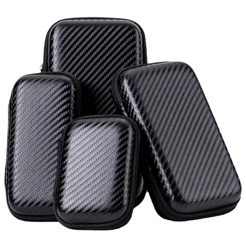 Tragbare Eva Lagerung Tasche Mäppchen Handy Ladegerät Schutz Tasche Mobile Festplatte Tasche U Disk Daten
