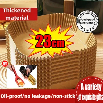 Air Fryer Paper Aerogrill Pergamentpapier für Air Fryer Liner Airfryer Backen Kochpapier Air Fryer Zubehör