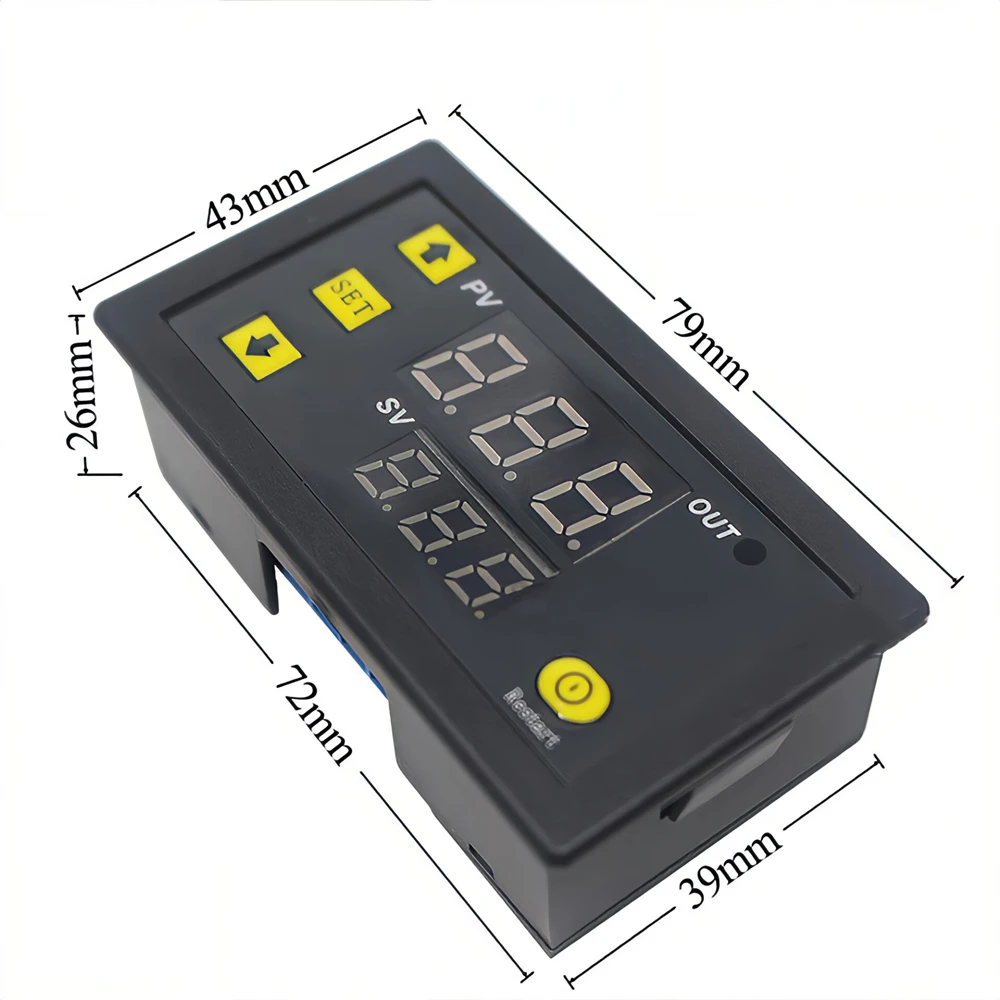 W3230 Mini Digitaler Temperaturregler 12V 24V 220V – Bild 6