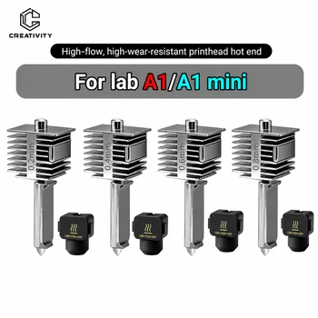 Verbessertes Hotend-Kit für Bambu Lab A1/A1 Mini, schnelle Hot-End-Baugruppe, 0,2/0,4/0,6/0,8 mm gehärtete
