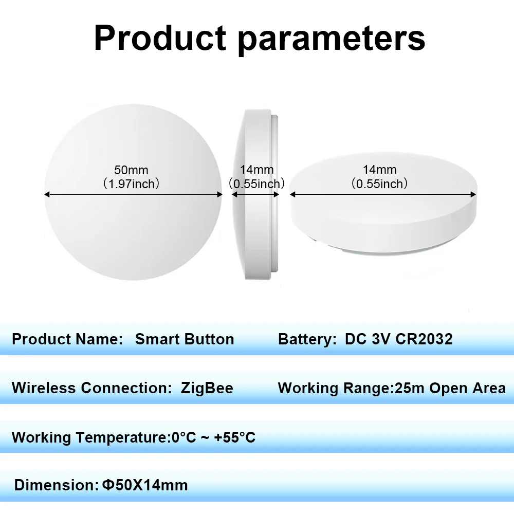 Zigbee-Taste, intelligente drahtlose Fernbedienung – Bild 6