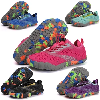 Kinder Aqua Schuhe Schnell Trocknend Strand Barfuß Wasser Schuhe Junge Mädchen Entwässerung Schwimmen Sandalen
