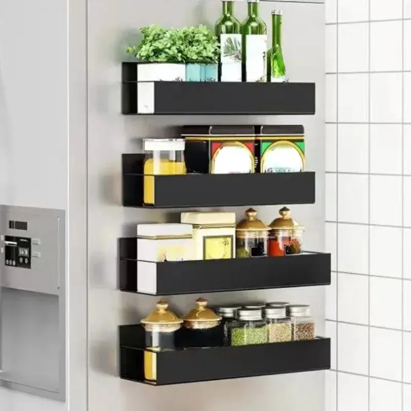 2 Stück magnetisches Lagerregal für Haushalt, Küche – Bild 5