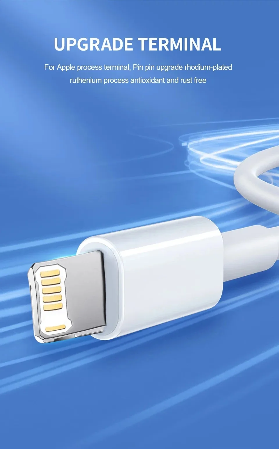 USB-C auf Lightning Kabel 20 W PD für iPhone und iPad – Bild 6