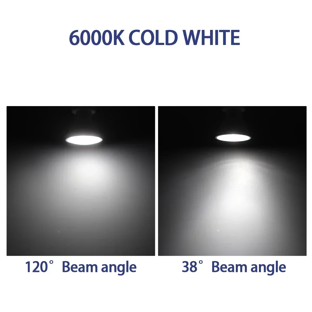 10er-Pack Focos Gu10 SpotlightLampara 220V LED-Glühbirne 9W – Bild 4