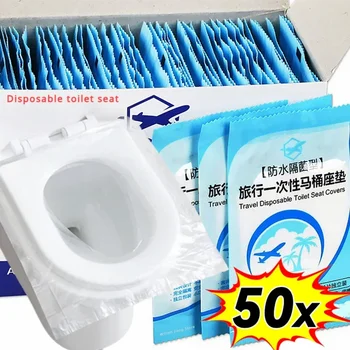 Toiletten sitz bezug Toiletten deckel für Bad zubehör Schüssel Einweg matten schutz produkte Haushalts waren
