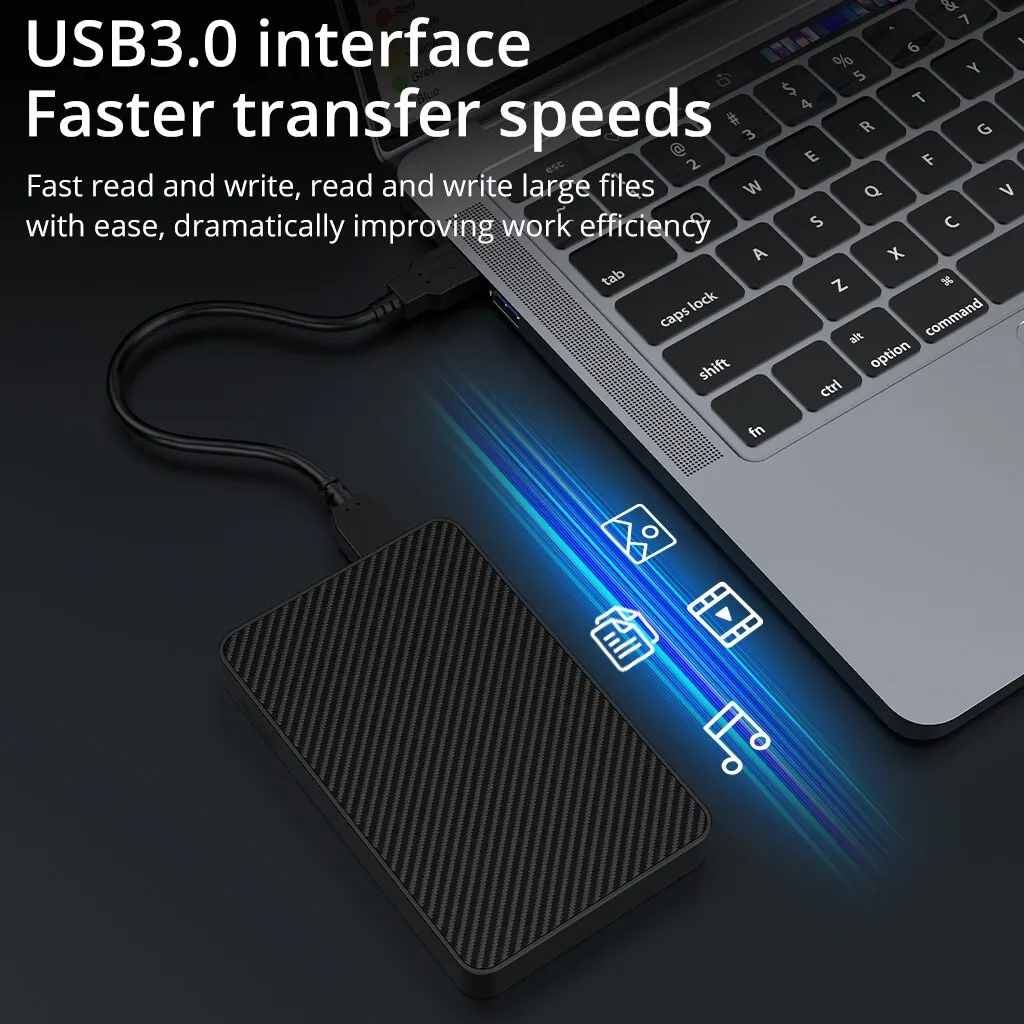 Externe festplatte 2,5 tragbare festplatte hdd 250gb 320gb – Bild 3
