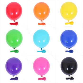 Latexballons Rot Orange Gelb Grün Blau Lila Regenbogenballons für Geburtstag Hochzeit Weihnachten Babyparty