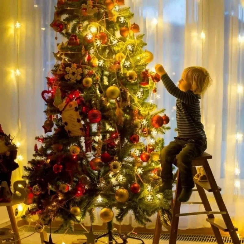 80/40/20/10 LED Weihnachtsfee Lichterkette USB Batteriekasten – Bild 3