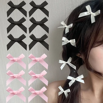 Set Haarschmuck für Damen, bunte Bänder, Schleifen, Haarspangen, modisch, süß, niedliche (18 Stück)