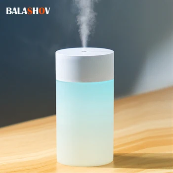 260ML USB Ultraschall-luftbefeuchter LED Lampe Mini Ätherisches Öl Diffusor Auto Purifier Aroma Anion Nebel
