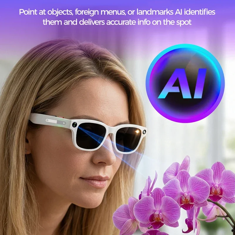6K HD KI-Kamerabrille 800MP Photochrome Multifunktionale – Bild 6