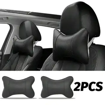 Auto-Sicherheits-Kopfstütze für Autositz mit atmungsaktivem Netz, Relax-Kissen, Kopf- und Nackenstütze