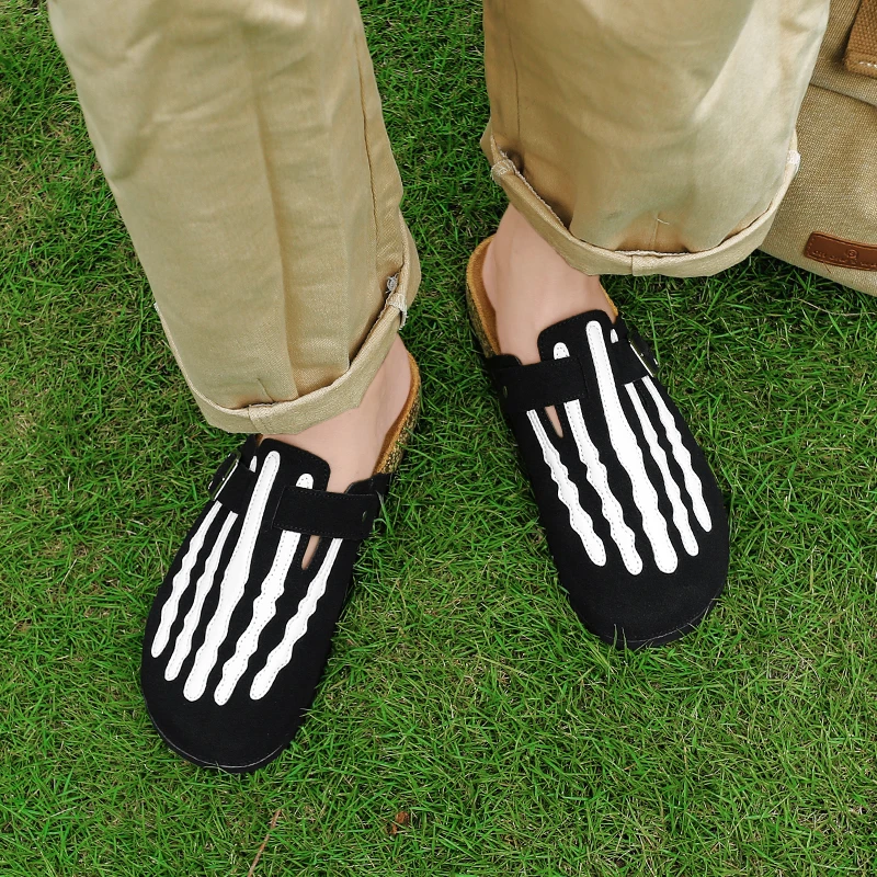 Männer Schuhe Kork Clogs Arch Support Mode Pantoletten Für – Bild 4