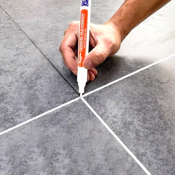 Wasserdicht Weiß Marker Stift Wand Naht Reparatur Fliesen Mörtel Marker Stifte Boden Badezimmer