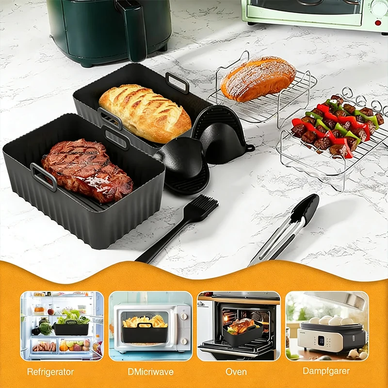 Luftfritteusen-Zubehörset für Ninja Foodi Max Dual Zone Air – Bild 2