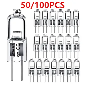 G4 12V 10W 20W LED Lampe Birnen Eco Halogen Glühbirnen kapsel Eingesetzt Perlen Kristall Lampe Halogen Birne