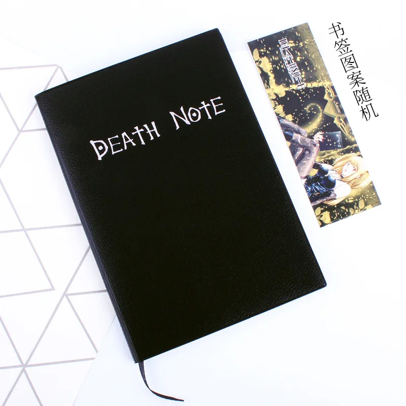 Anime Death Note Notizbuch-Set, Leder-Tagebuch, sammelbares – Bild 2