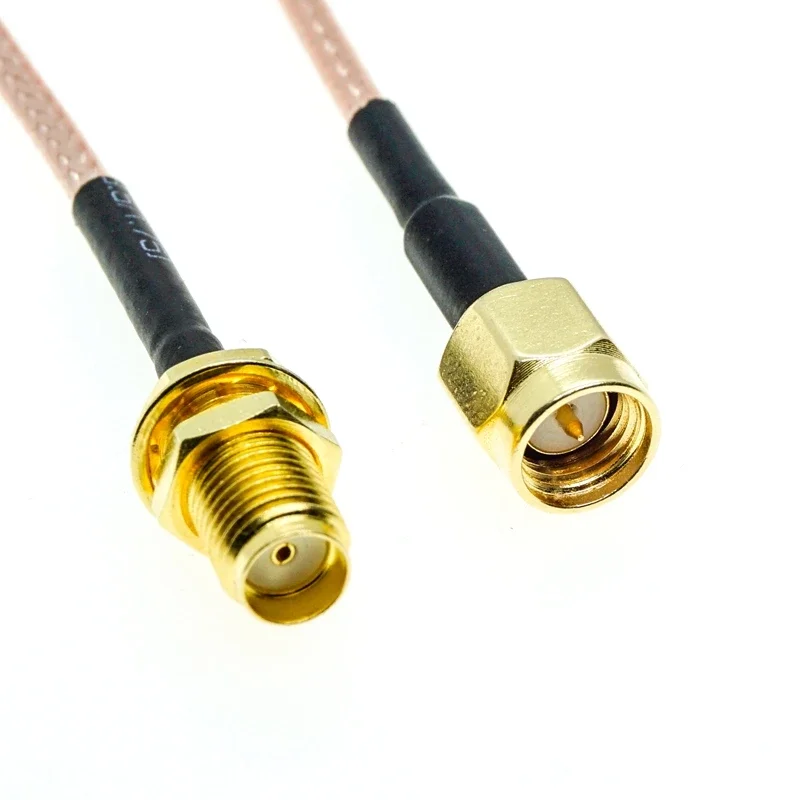 RG316 KABEL SMA Stecker auf SMA Buchse Schott Crimp Stecker – Bild 5