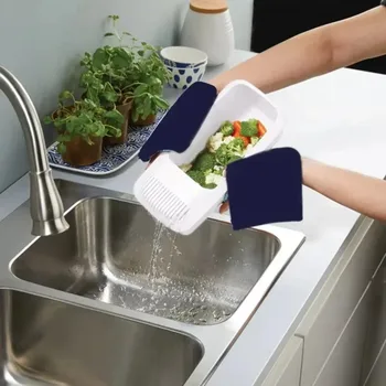 Mikrowelle Nudeln Nudelkocher mit Sieb Umweltfreundlicher Kunststoff Spaghetti Gemüsedampfer Spülmaschine