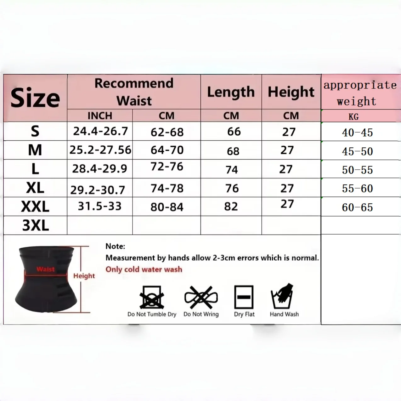 1pc Taille Trainer Abnehmen Body Shaper Fitness Gürtel – Bild 6