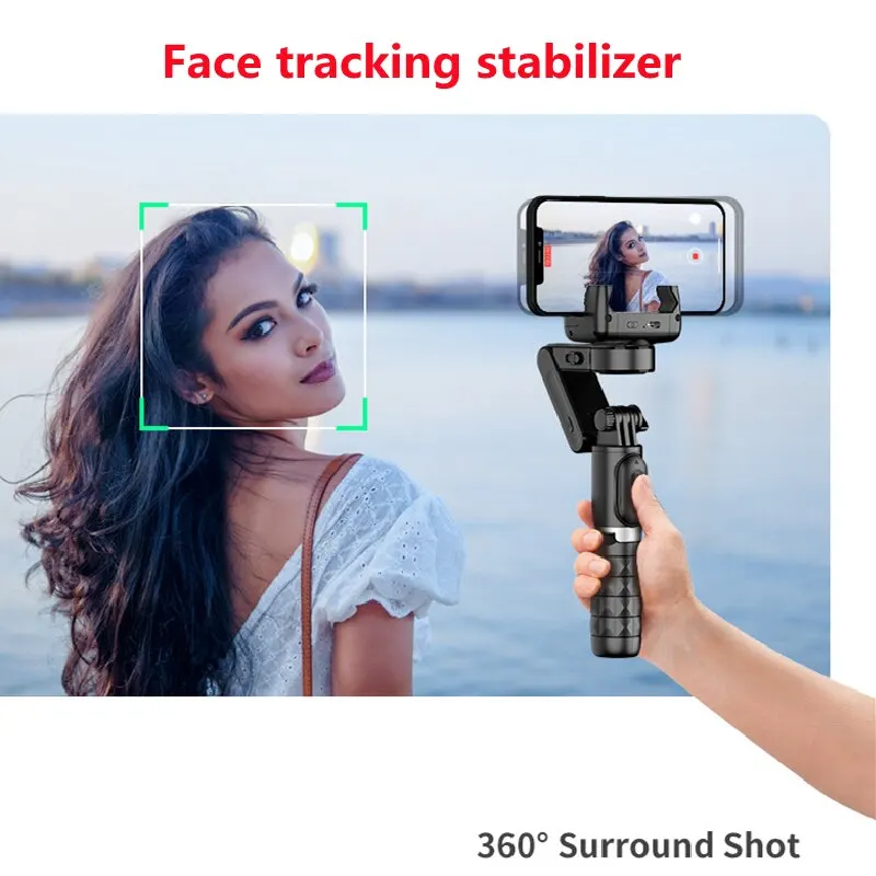 360-Grad-Drehung folgt Schießmodus Gimbal Stabilisator Selfie – Bild 3