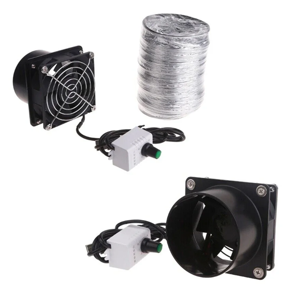 1set Rauch Absorber Fume Extractor Fan Rohr Kanal Abluft Fan – Bild 2