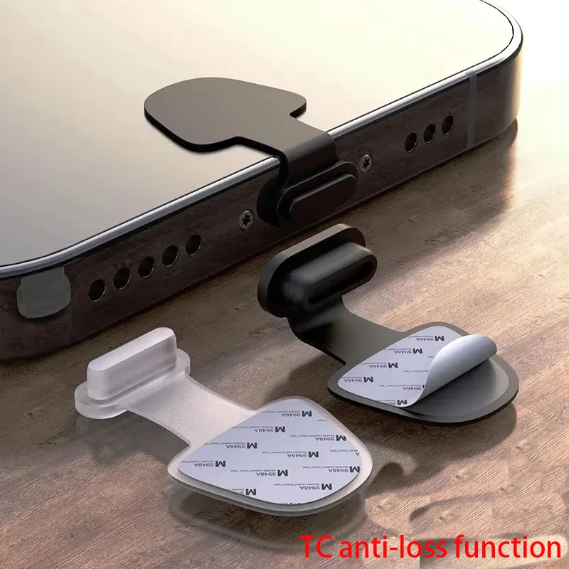 Typ-C Staubschutzstecker, Silikonabdeckung & – Bild 4