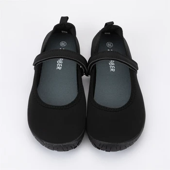 ZZFABER Damen-Ballerinas, minimalistische Barfußschuhe, Damen, weiche Turnschuhe, klassisch, bequem