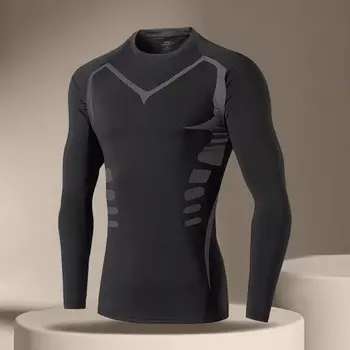 Männer T-shirt Männer Laufen Sport T Shirt Männer Kompression Fitness Tops T Quick DryTight Training Gym Sport