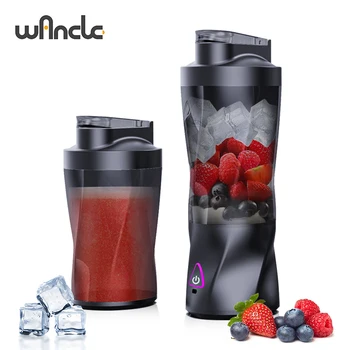Elektrischer tragbarer Entsafter, frischer Obstmixer, 700 ml, multifunktional, wiederaufladbar über USB