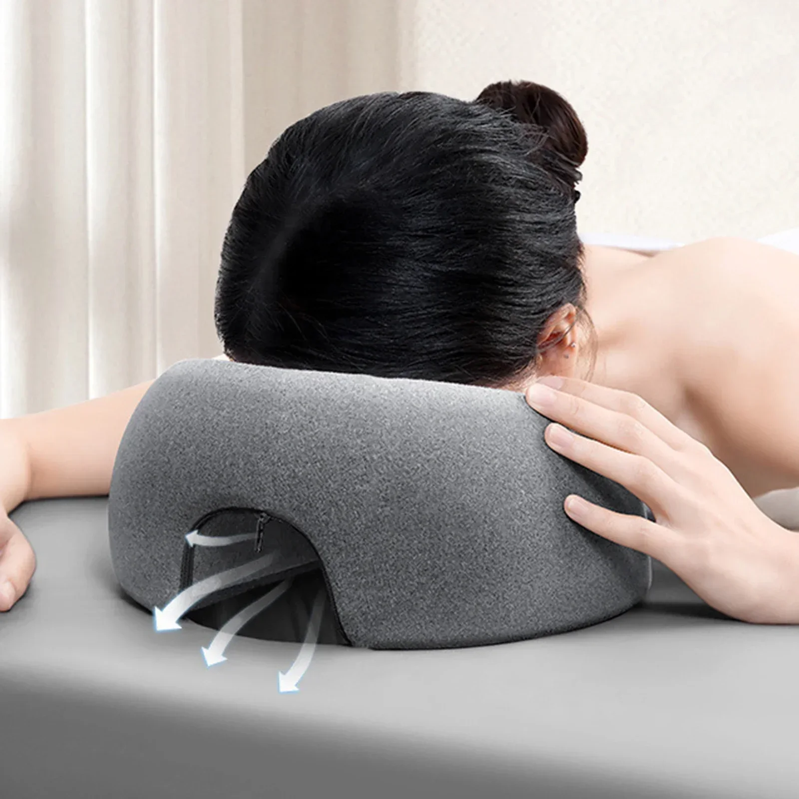 Gesicht Unten Kissen Schreibtisch Nickerchen Kissen Anfällig