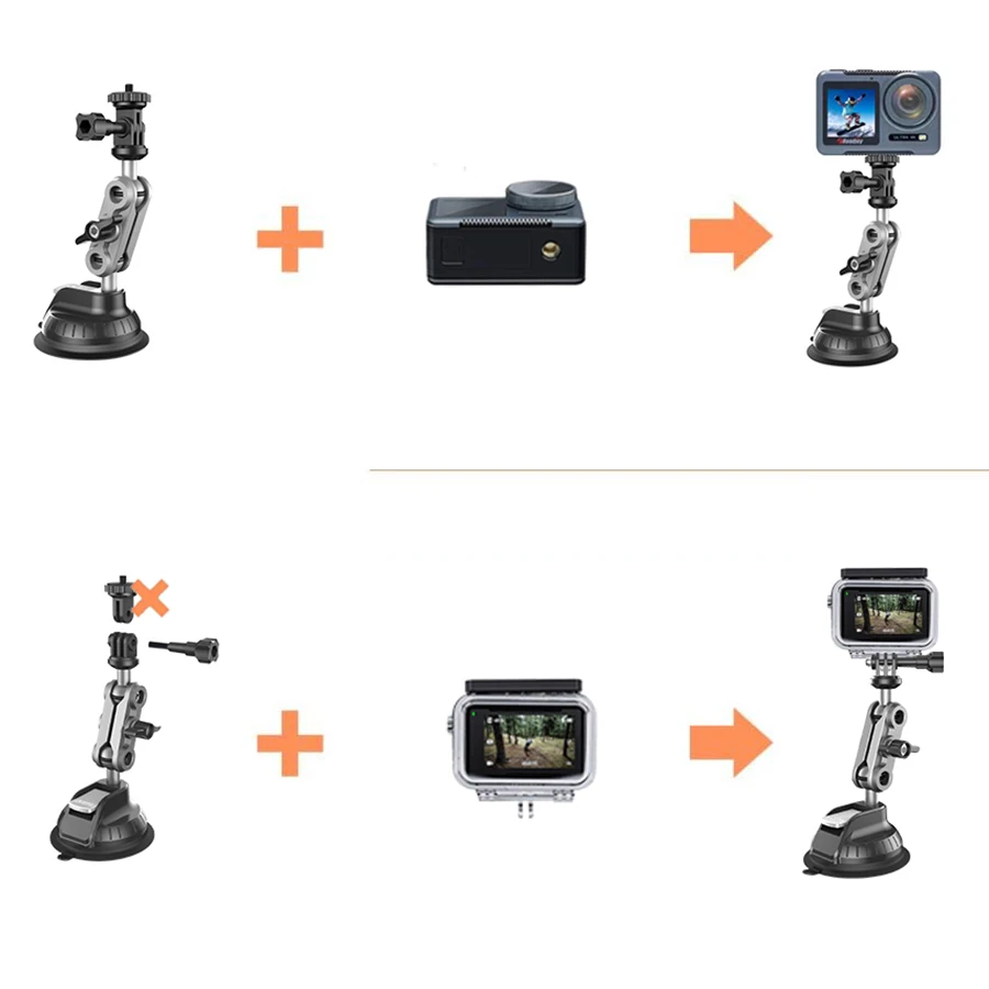 Leistungsstarke Saugnapf-Autohalterung für Insta360 X4 X3 X2 – Bild 4
