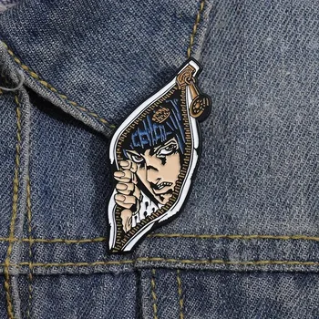 Cartoon Comic Charakter Emaille Pins Benutzerdefinierte Jojo Japan TV Animation Broschen Revers Abzeichen