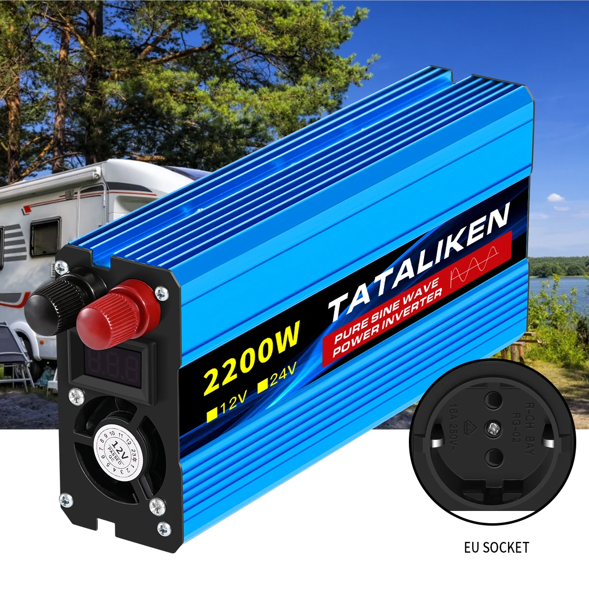 Reiner Sinuswellen-Wechselrichter 1000W-4000W DC 12V und 24V – Bild 6