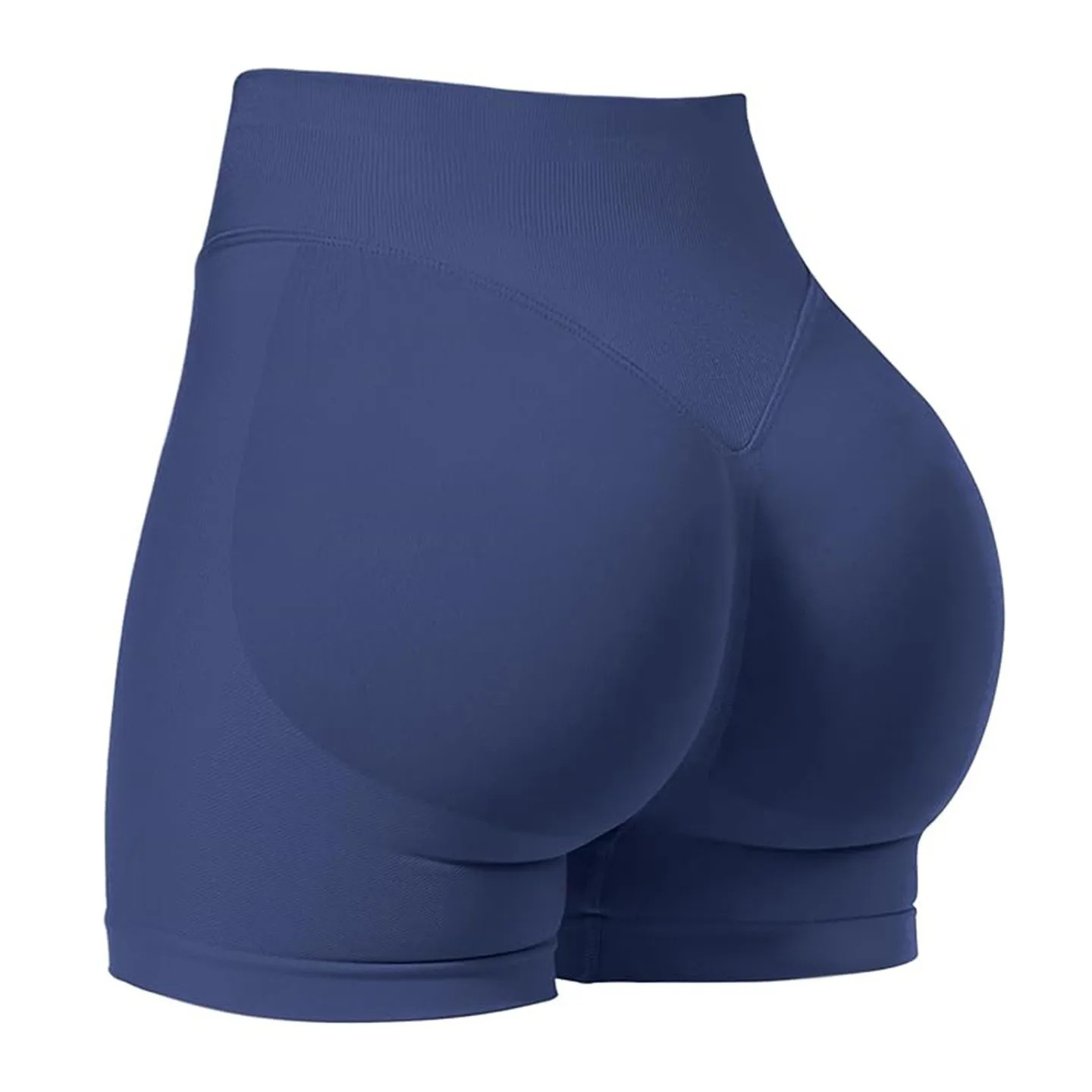 Damen-Sommershorts, niedrige Taille, nahtlose Shorts – Bild 4